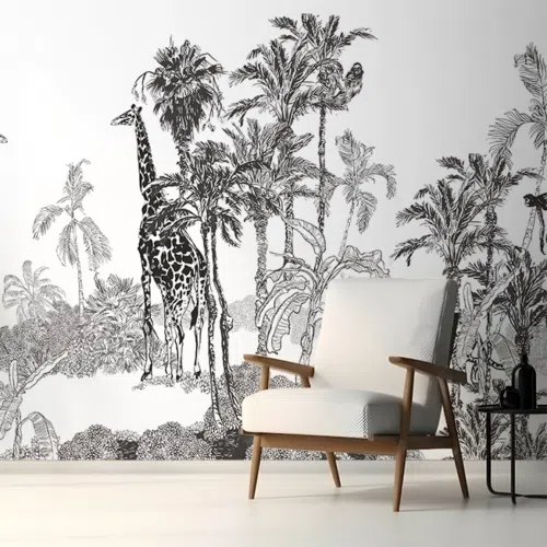 Spotted in the Savannah 372226365 Render Sq | Peel & Stick Wallpaper Online | Proudly Made in Canada