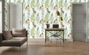 Robin & leaf wallpaper and wall murals shop in South Africa. Wallpaper and wall mural online store with a huge range for sale.