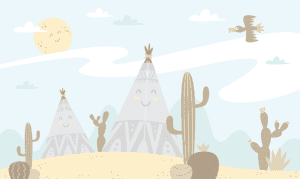 Mural Cactus Camping - Image 2