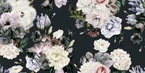 Bouquets of flowers wallpaper and wall murals shop in South Africa. Wallpaper and wall mural online store with a huge range for sale.