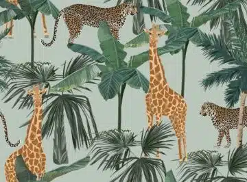 Giraffe wallpaper and wall murals shop in South Africa. Wallpaper and wall mural online store with a huge range for sale.