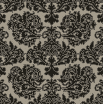 Black and beige Brocade pattern wallpaper and wall murals shop in South Africa. Wallpaper and wall mural online store with a huge range for sale.