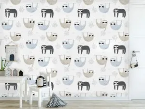 Slothness wallpaper and wall murals shop in South Africa. Wallpaper and wall mural online store with a huge range for sale.