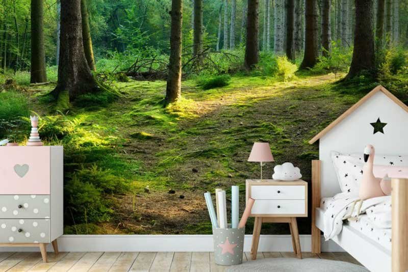 Mural Forest Floor wallpaper and wall murals shop in California. Wallpaper and wall mural online store with a huge range for sale.