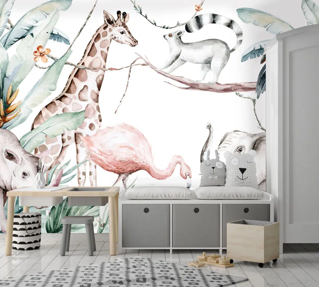 Watercolour safri si | BANG Wallpaper USA