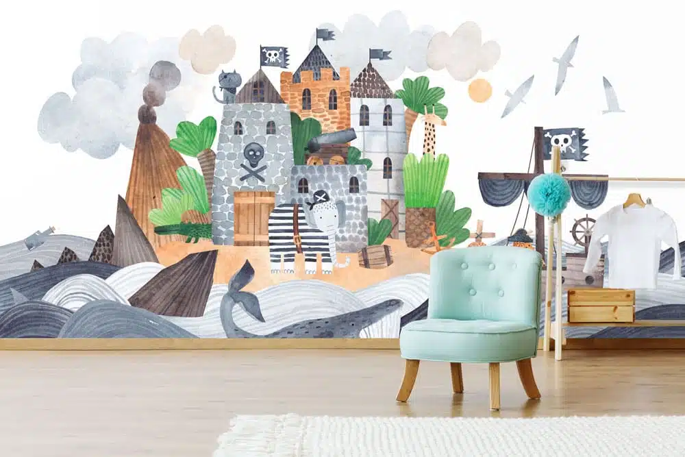 Lewis Kids Mural | BANG Wallpaper USA