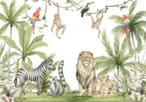 Roaming the Savannah Mural 479765495 scaled | BANG Wallpaper USA