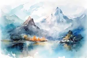 Mural Misty Peaks WallpaperOnline | BANG Wallpaper USA