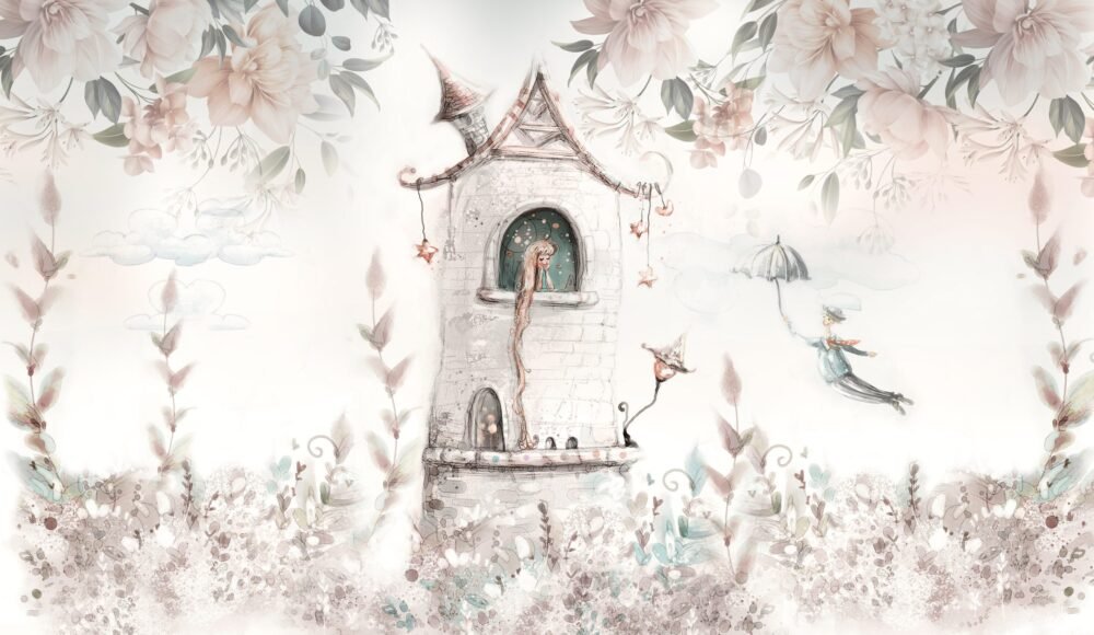 Princess Tower Mural 566597201 scaled 1 | BANG Wallpaper USA