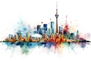 Mural Toronto View WallpaperOnline | BANG Wallpaper USA