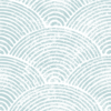 peel and stick wallpaper of a seigaiha wave seamless pattern in teal blue