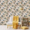 Wood grain and tile peel & stick wallpaper canada