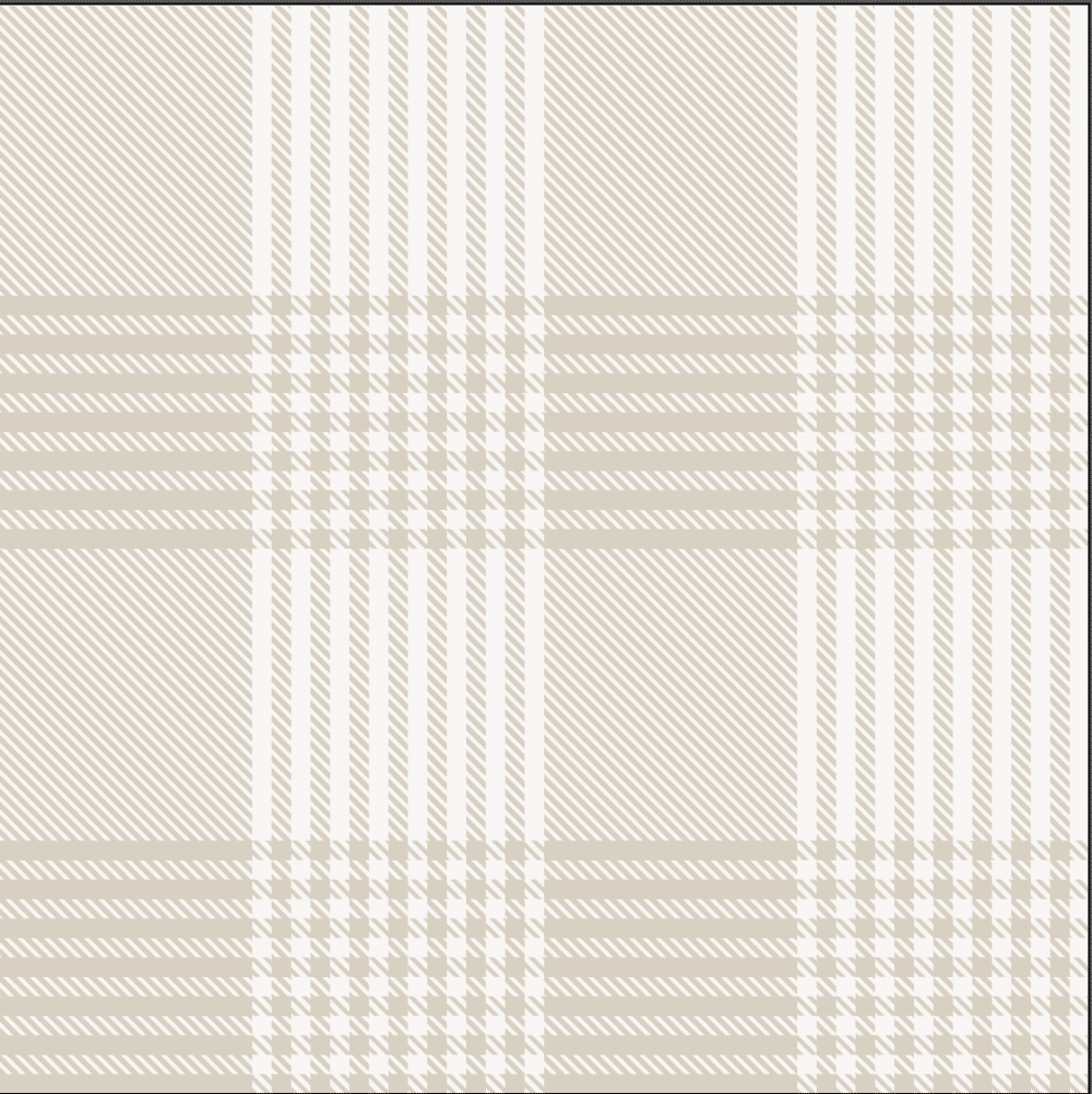 Beige, white and cream plaid design wallpaper. Tartan wallpaper for sale from Wallpaper Online Canada