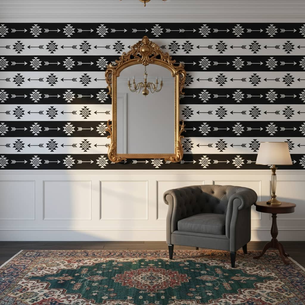 Africa Punto Tone Wallpaper