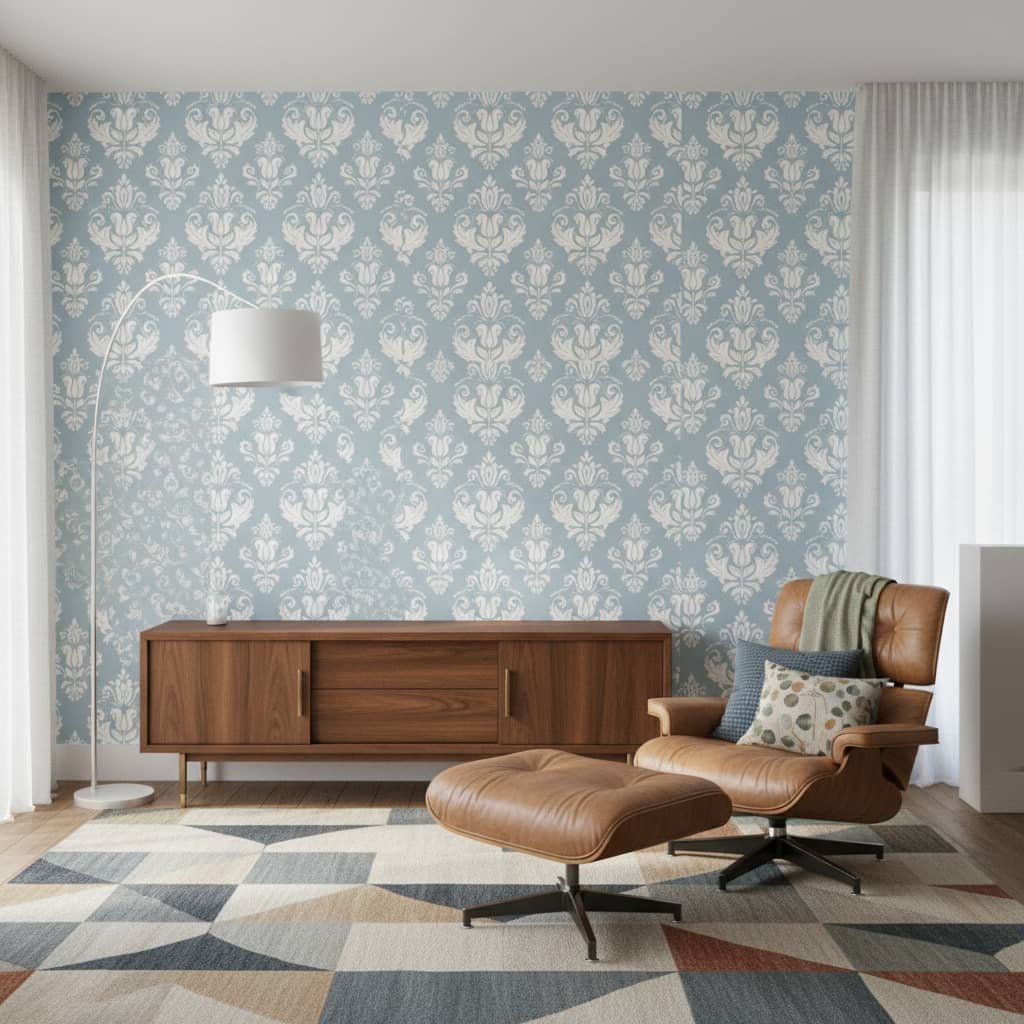 Dainty Damask Wallpaper
