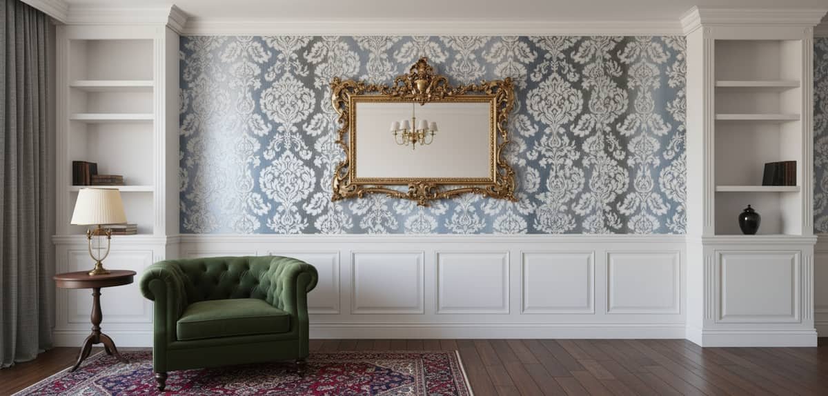 Faded Billow Wallpaper