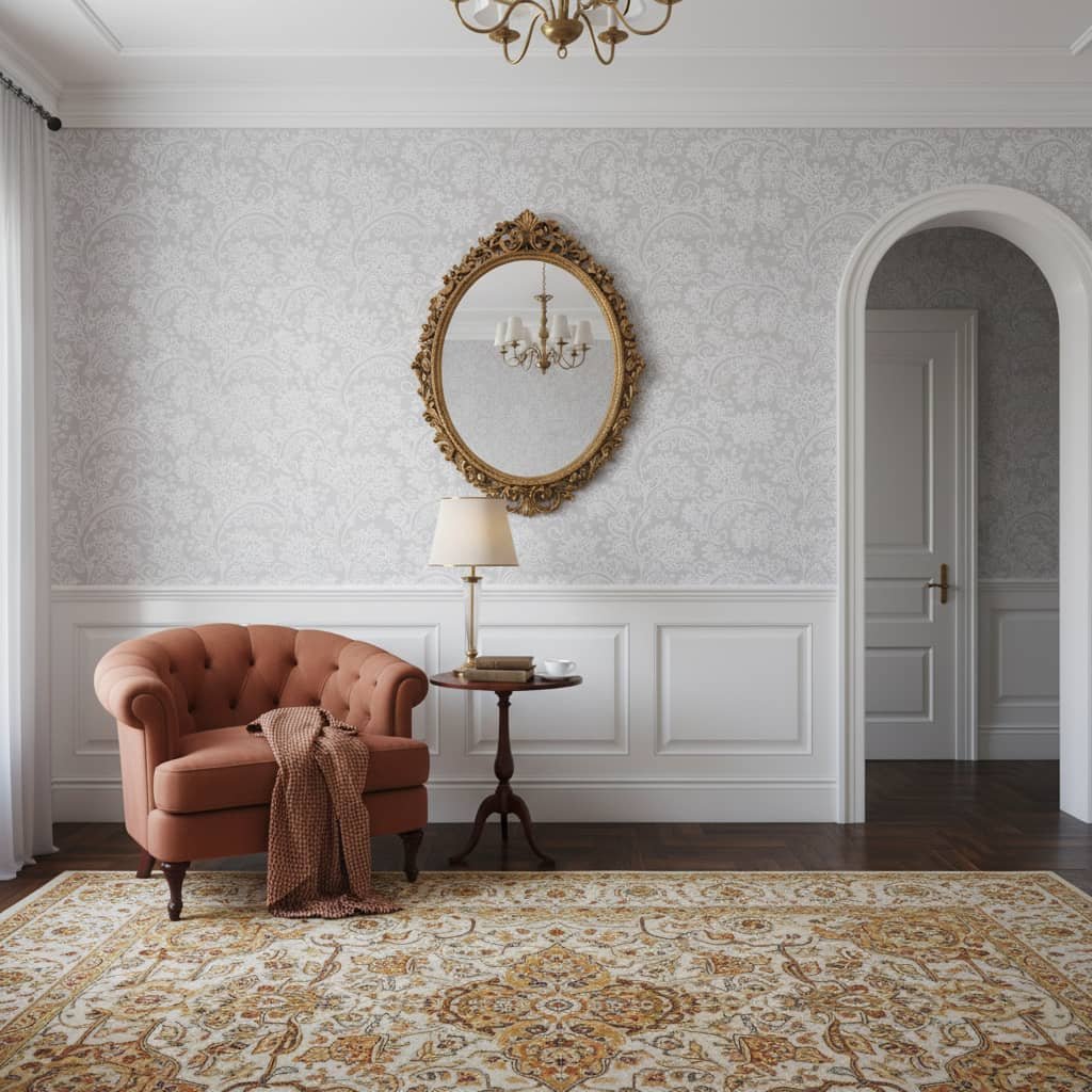 Maley Paisley Wallpaper
