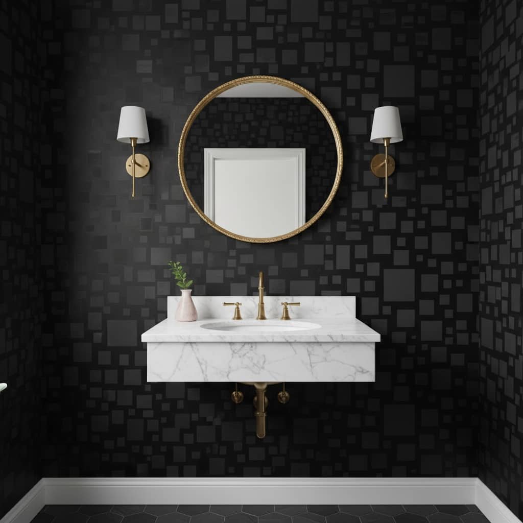 Toned Out Cubes Wallpaper