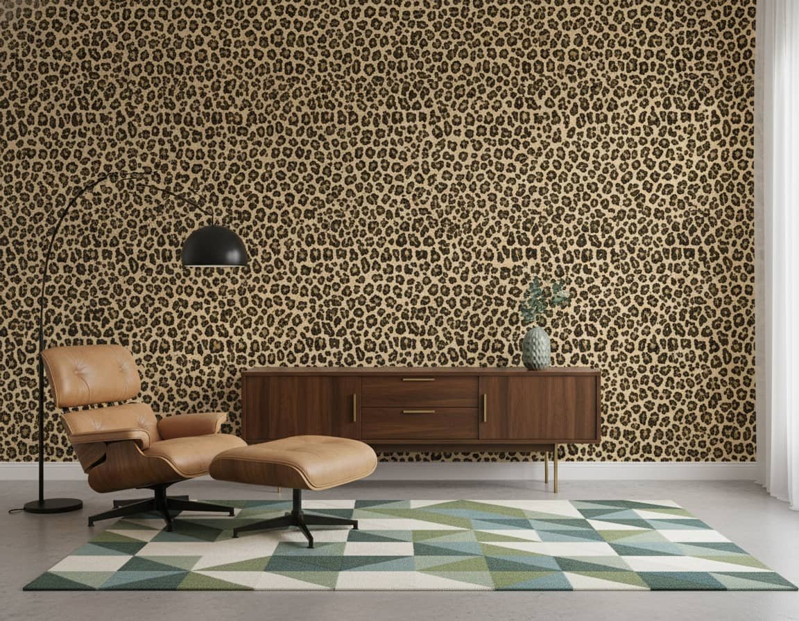 Wild Rosettes Wallpaper