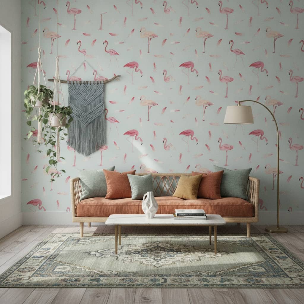Ab Fab Feathers Wallpaper