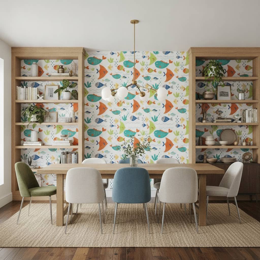 Clever Fish Wallpaper