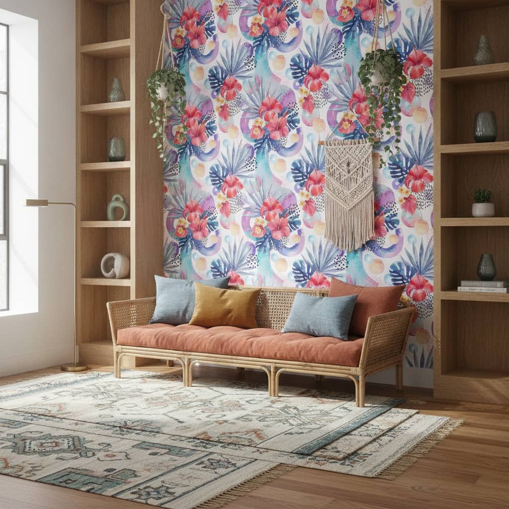 Floral Fiori Wallpaper