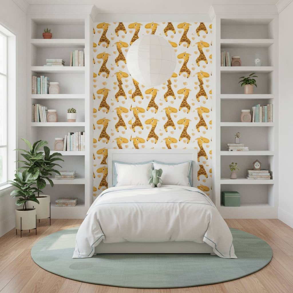 Giraffy Laughy Wallpaper