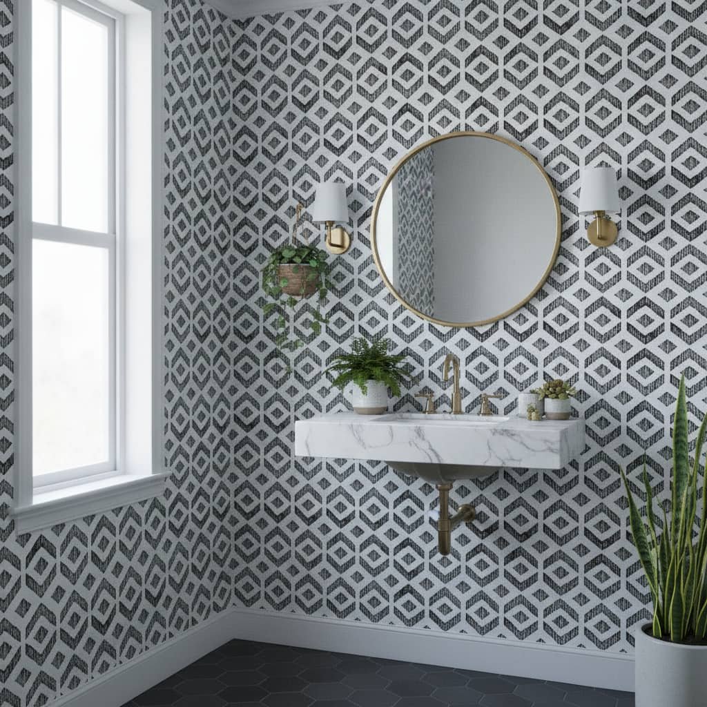 Ikat Wallpaper