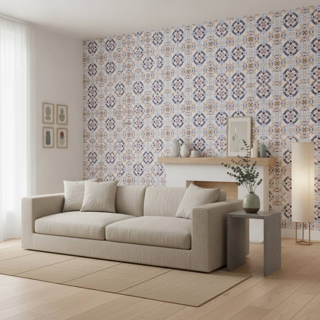 Mercier Tile Wallpaper