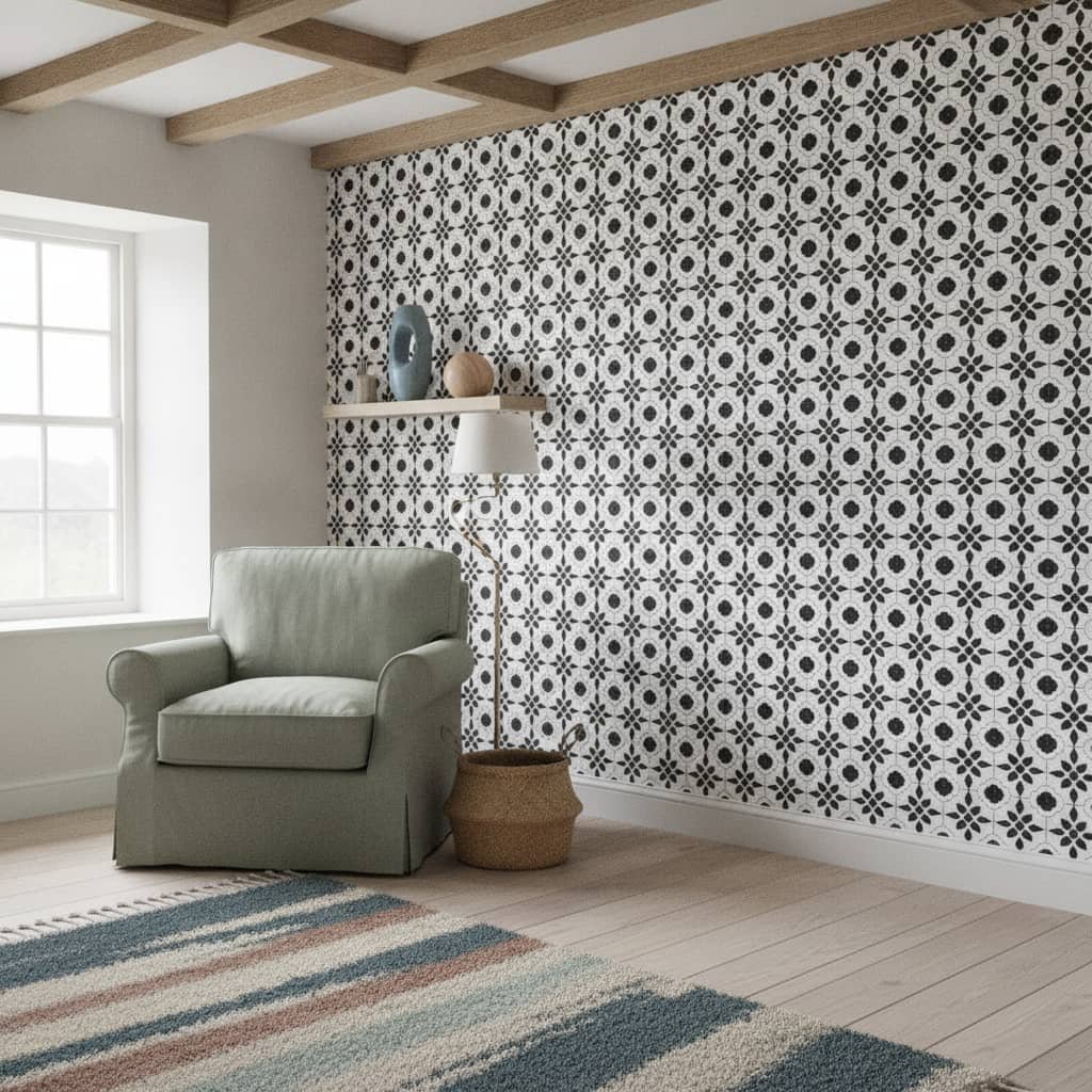 Preto Tile Wallpaper