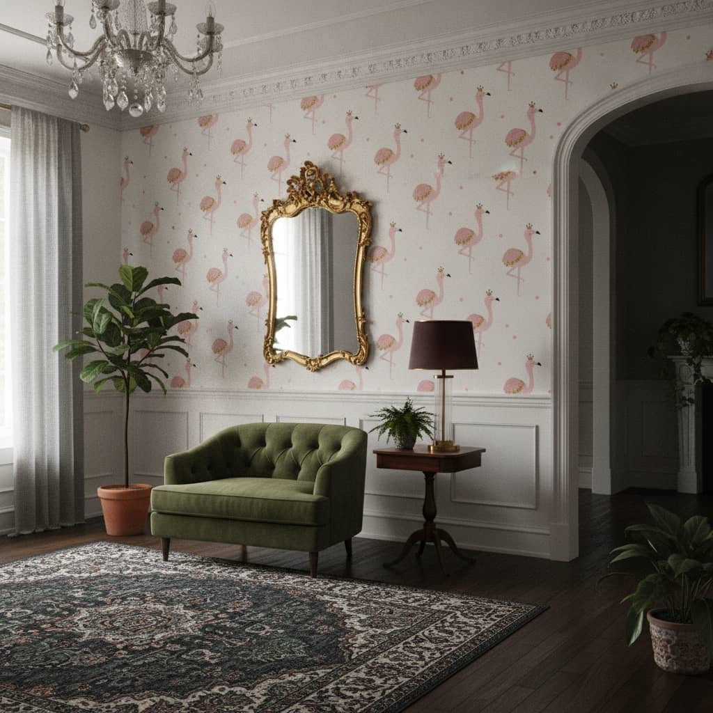 Queen of the Pink Wallpaper