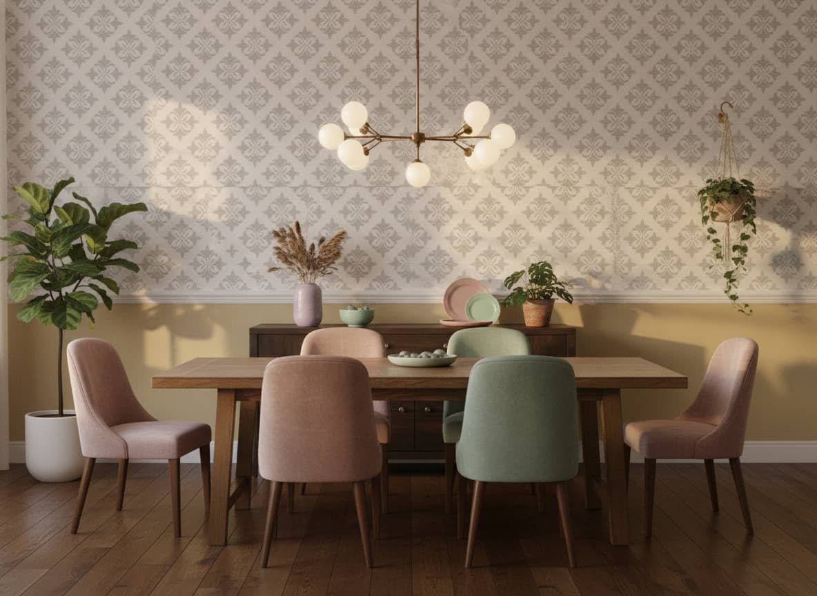 Tabulated Grace Wallpaper