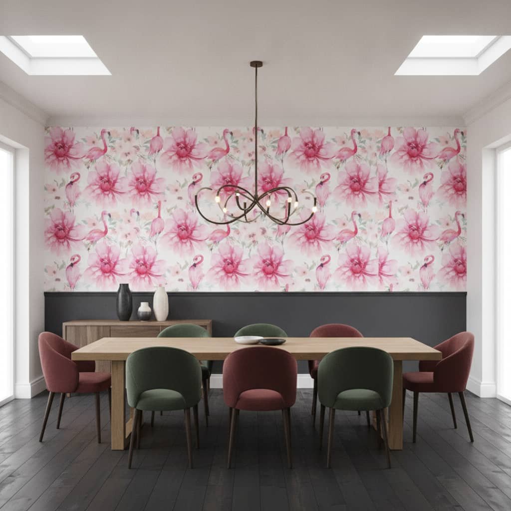 Watercolour Scents Wallpaper