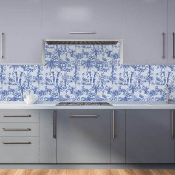 Natural blue wallpaper and wall murals for sale in California. Wallpaper and wall mural online store with a huge range for sale.